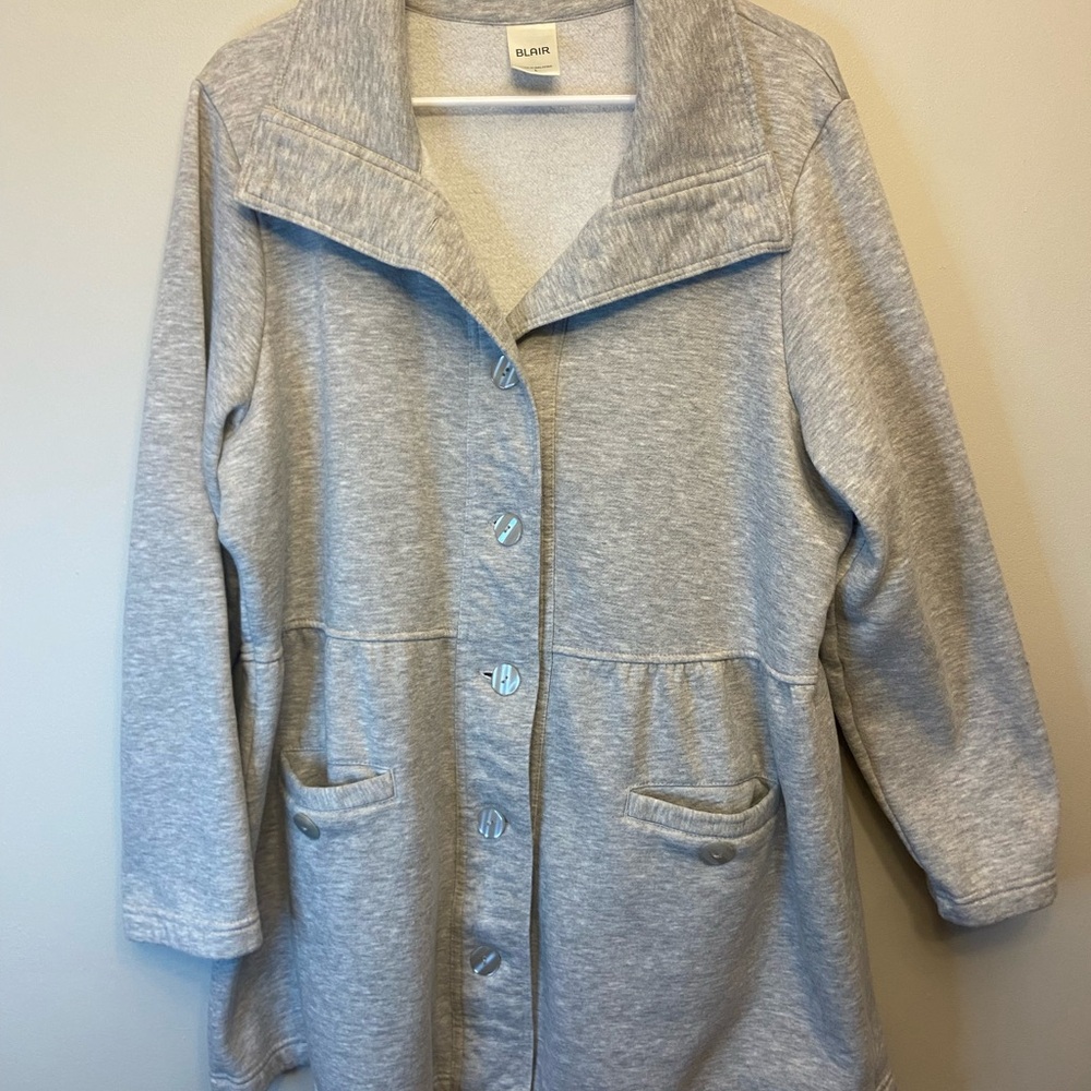 Blair Peplum Pea Coat | size L
